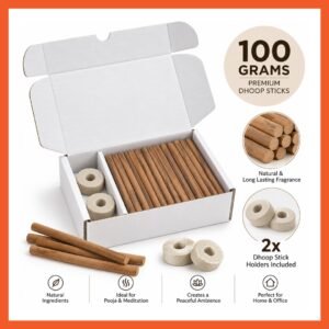 Organic Balmy flora  Cow Dung  Dhoop stick (100 gm)